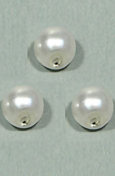 01-271-1 Ekrü tekla gyöngygomb 10mm