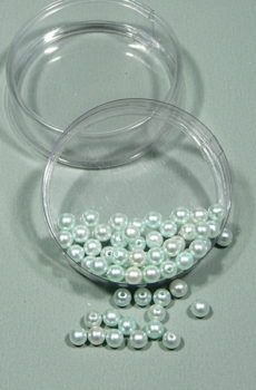 03-251 világos türkiz tekla gyöngy 6mm