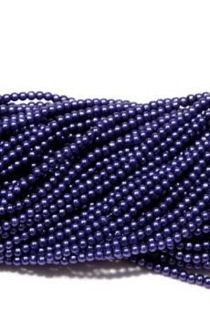 03-259 sötétkék tekla gyöngy 3mm