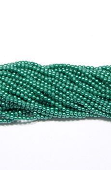 03-268 sötét zöld tekla gyöngy 4mm