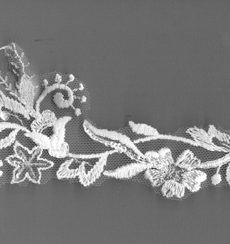 06-1259 Fehér csipke szegő 7,5 cm