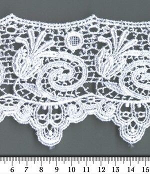 06-381 Fehér légcsipke szegő 9,5cm
