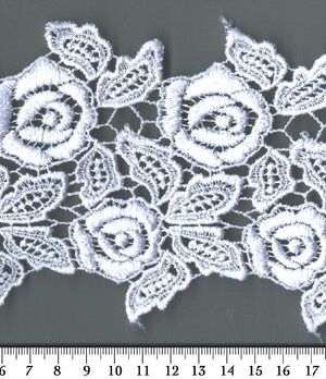 06-568 Fehér légcsipke szegő 11,5cm (csipke szegö 92058)