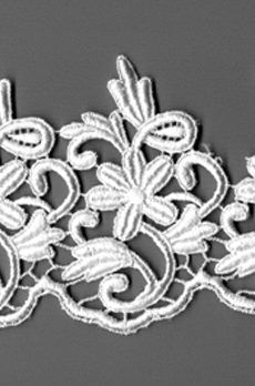 06-607 Krém légcsipke szegő 9,5cm