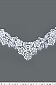 06-712 Légcsipkemotívum ekrü