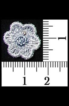 06-770  Virág - fehér/kék