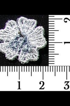 06-774  Virág - fehér/kék