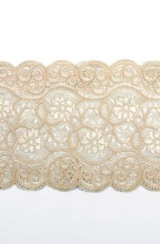 06-m-22 Pezsgő elasztikus szegő csipke 14cm