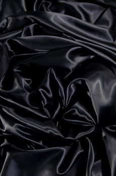 15-047 Fekete szatén 150cm