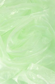 15-157 Világos zöld fényes organza 150cm