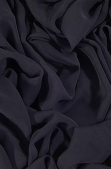 15-162 Fekete muszlin 150cm