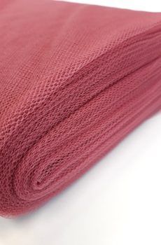 15-198 Mályva dekor tüll 130cm