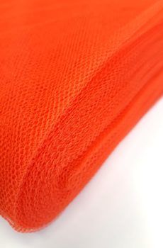 15-211 Hibiszkusz dekor tüll 130 cm