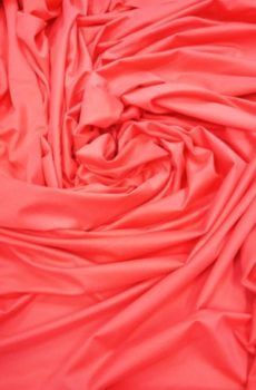 15-23 Sötét korall elasztikus póló anyag