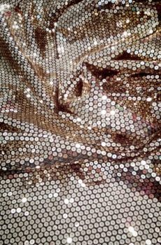 15-230 Fekete opál organza arany flitteres 100cm