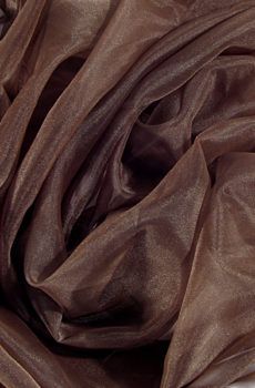 15-238 Barna organza 150cm