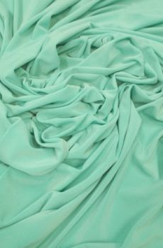 15-26 Világos türkizzöld elasztikus póló anyag