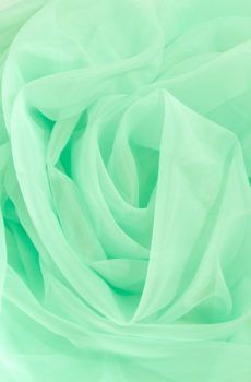 15-273 Türkiz zöld opál organza 150cm