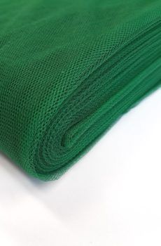 15-318 Sötét zöld dekor tüll 130cm