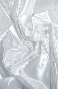 15-377 Fehér fényes vastag szatén