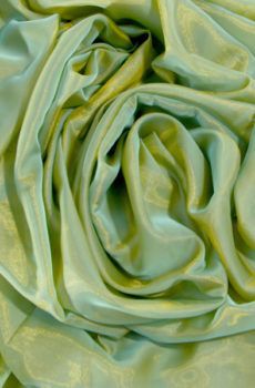 15-446 kék-arany fényes organza 150cm