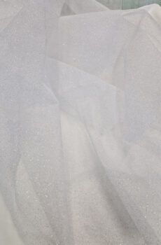 15-455-2 fehér csillám tüll