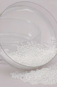 19-014 üveg gyöngy fehér 2mm