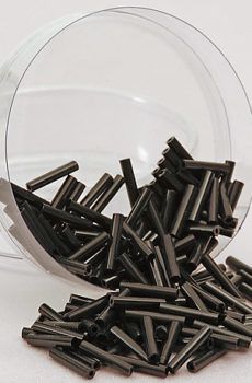 19-030 csögyöngy fekete 10mm