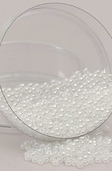 19-055 fehér üveggyöngy 3mm