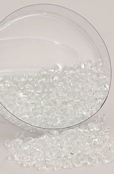 19-061 csepp gyöngy átlátszó