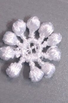 06-640  Virág -fehér