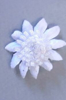 30-265 Szatén Virág - Fehér