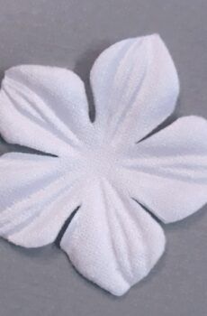 30-254 Szatén Virág - fehér