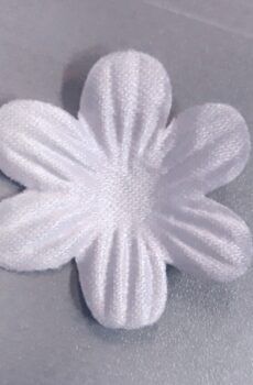 30-249 Szatén Virág - fehér