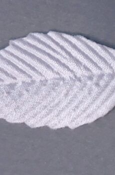 30-271 Csipke Levél - fehér