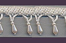 23-094 Fűzött gyöngy - fehér