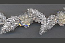 23-115 Fűzött gyöngy - krém