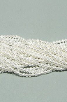 24-002 Fehér japán gyöngy 4mm