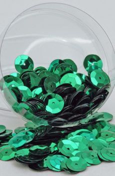 26-030 flitter zöld nagy 10mm 500gr / csomag