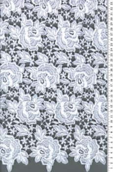 28-072 Légcsipkeanyag fehér