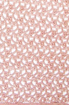 28-074-M Légcsipkeanyag mályva