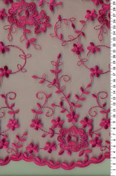 28-628 csipkeanyag fukszia