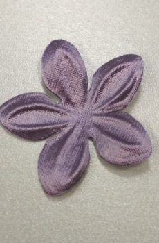 30-216 Szatén Virág - szürkés lila