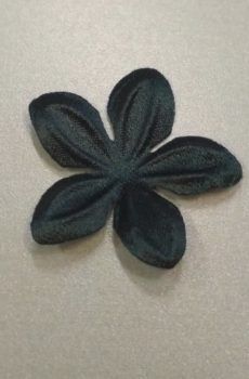 30-223 Szatén Virág - sötét zöld