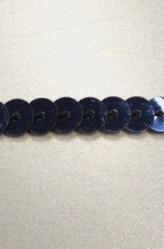 31-056-9 Sötétkék 6mm flittersor