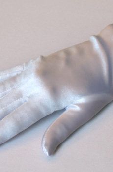 32-037 fehér kesztyű