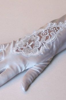 32-074 fehér kesztyű