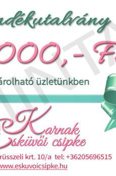 AJ-2 Ajándékutalvány 20000Ft.