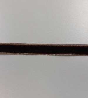 31-076-1 csokibarna bársony szalag 1cm széles
