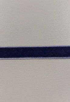 31-076-3 kék bársony szalag 1cm széles